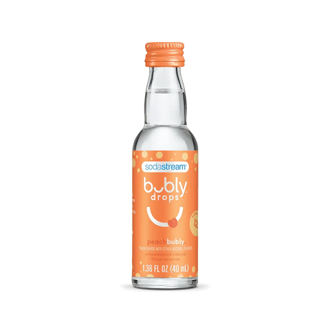 Sodastream bubly drops® Peach Natural Flavor Essence 40ml