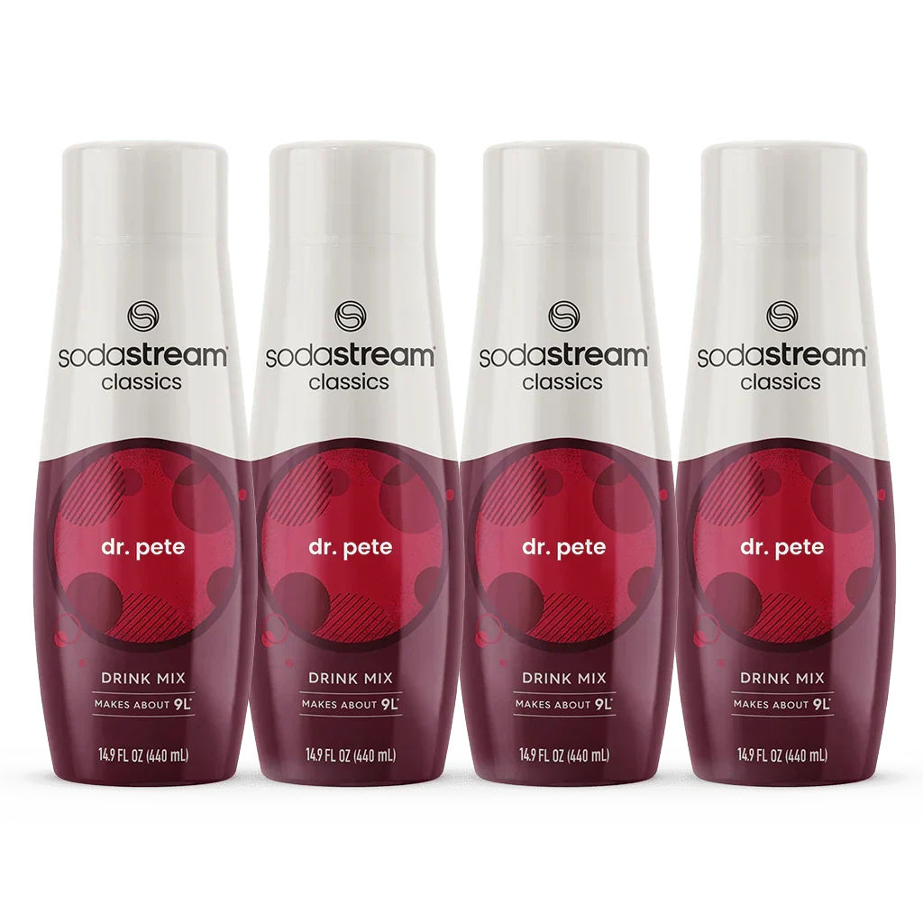 Sodastream Classics® Dr. Pete Drink Mix 4 Pack 440ml