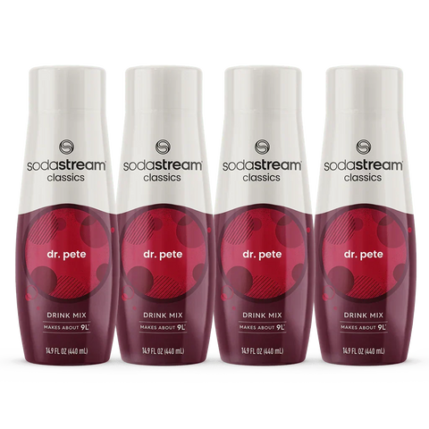 Sodastream Classics® Dr. Pete Drink Mix 4 Pack 440ml