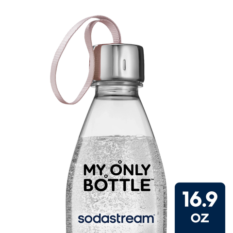 Sodastream My Only Bottle Loop Cap Pink 16.9 oz