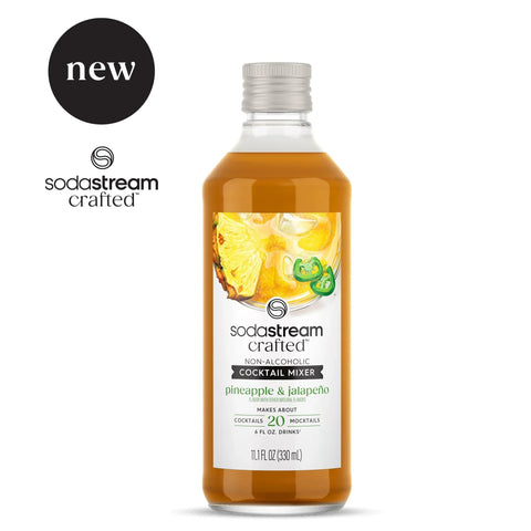 Sodastream Crafted® Mixers Pineapple & Jalapeño Cocktail Mixer 330ml