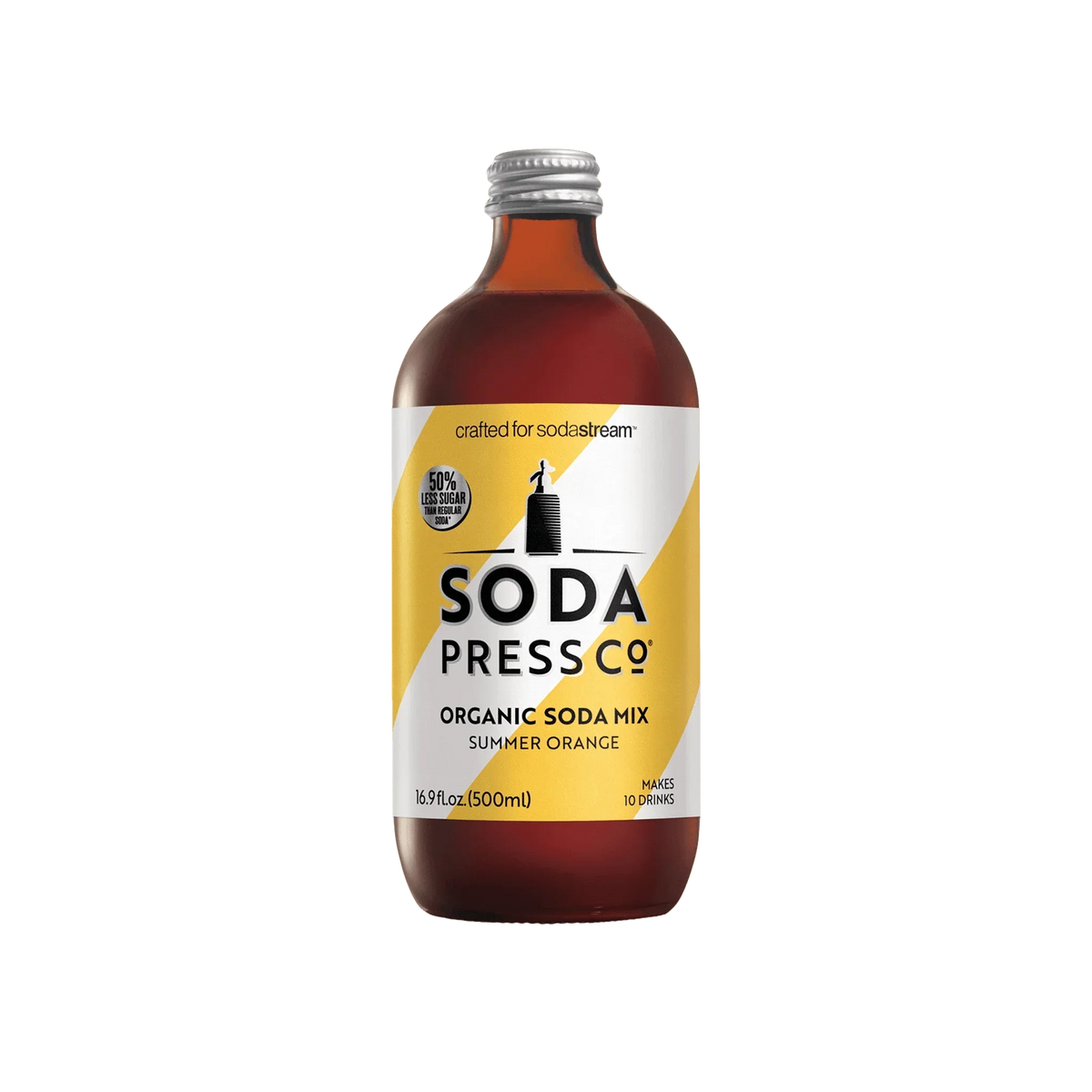 Sodastream Soda Press Co Summer Orange Organic Soda Mix 500ml