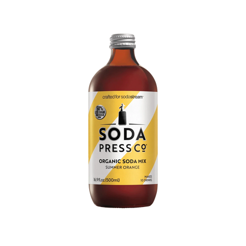 Sodastream Soda Press Co Summer Orange Organic Soda Mix 500ml