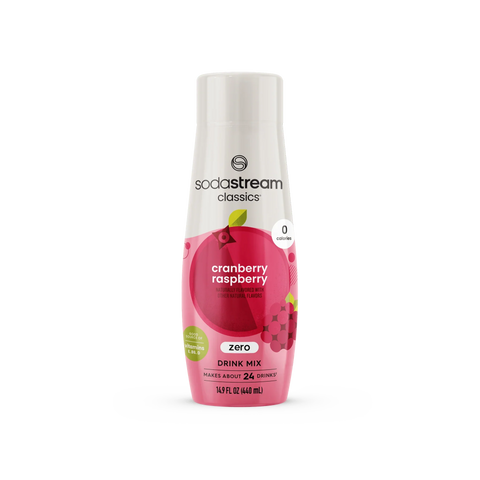 Sodastream Classics® Cranberry & Raspberry Zero Sugar Drink Mix 440ml