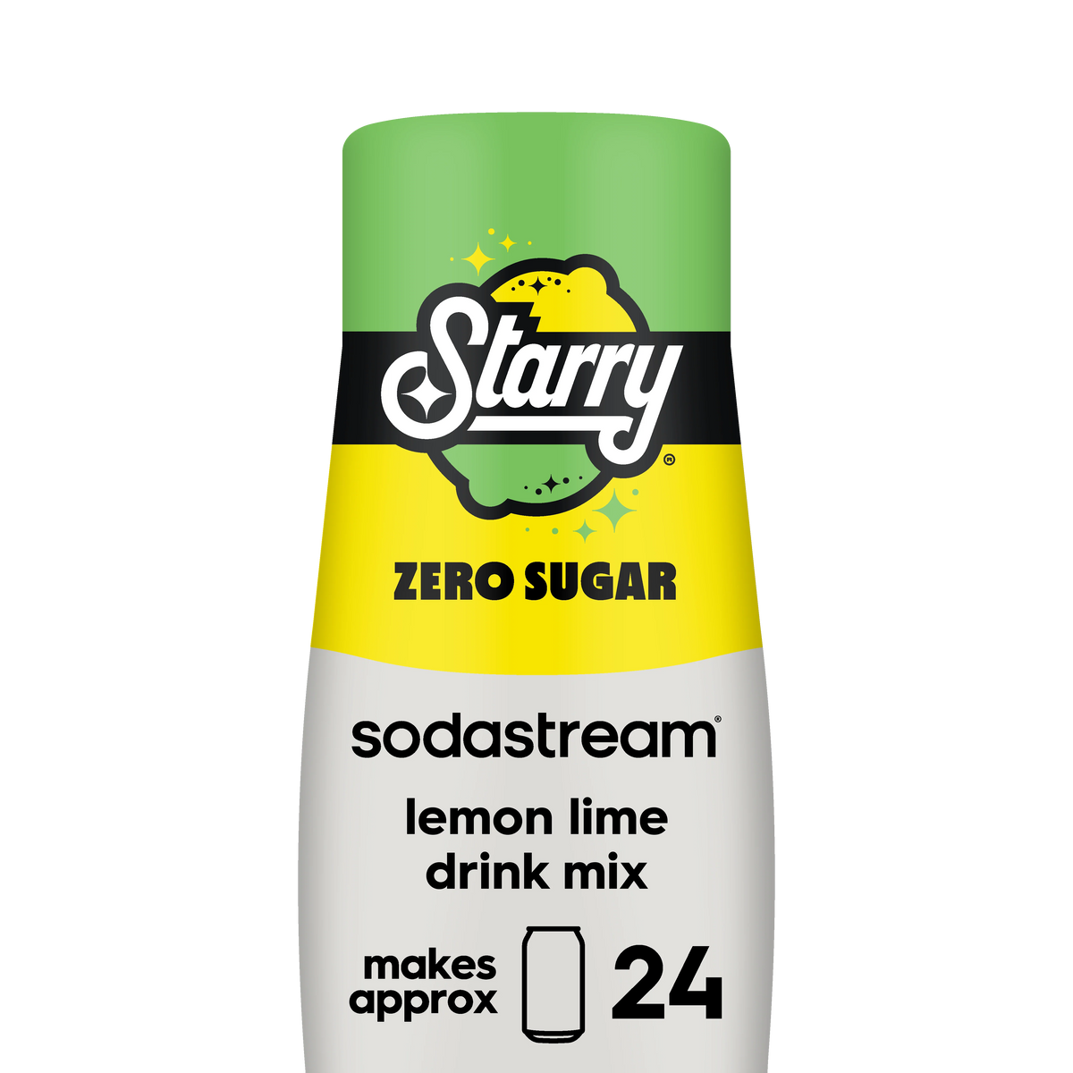 Sodastream STARRY® Lemon Lime Zero Sugar Drink Mix 440ml