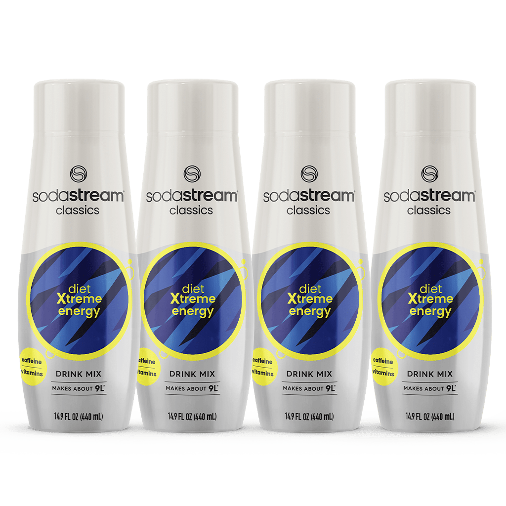 Sodastream Classics® Diet Xtreme Energy Drink Mix 4 Pack 440ml
