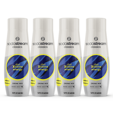 Sodastream Classics® Diet Xtreme Energy Drink Mix 4 Pack 440ml