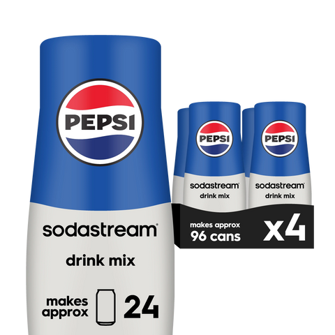 Sodastream Pepsi Drink Mix 4 Pack 440ml