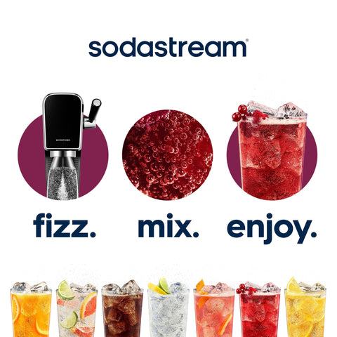 Sodastream MTN DEW Code Red Cherry Zero Sugar Drink Mix 4 Pack 440ml
