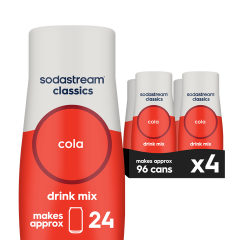 Sodastream Classics® Cola Drink Mix 4 Pack 440ml