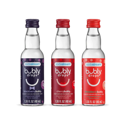 Sodastream bubly drops® Berry Bliss Variety Natural Flavor Essence 3 Pack 40ml