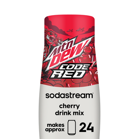 Sodastream MTN DEW Code Red Cherry Drink Mix 440ml