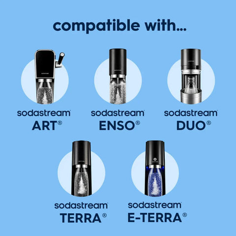 Sodastream Fizz & Go™ Insulated Stainless Steel Carbonating Bottle Arctic 30.4 oz