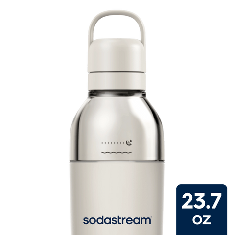 Sodastream Fizz & Go™ Easy Mix Insulated Stainless Steel Bottle Sand 23.7 oz