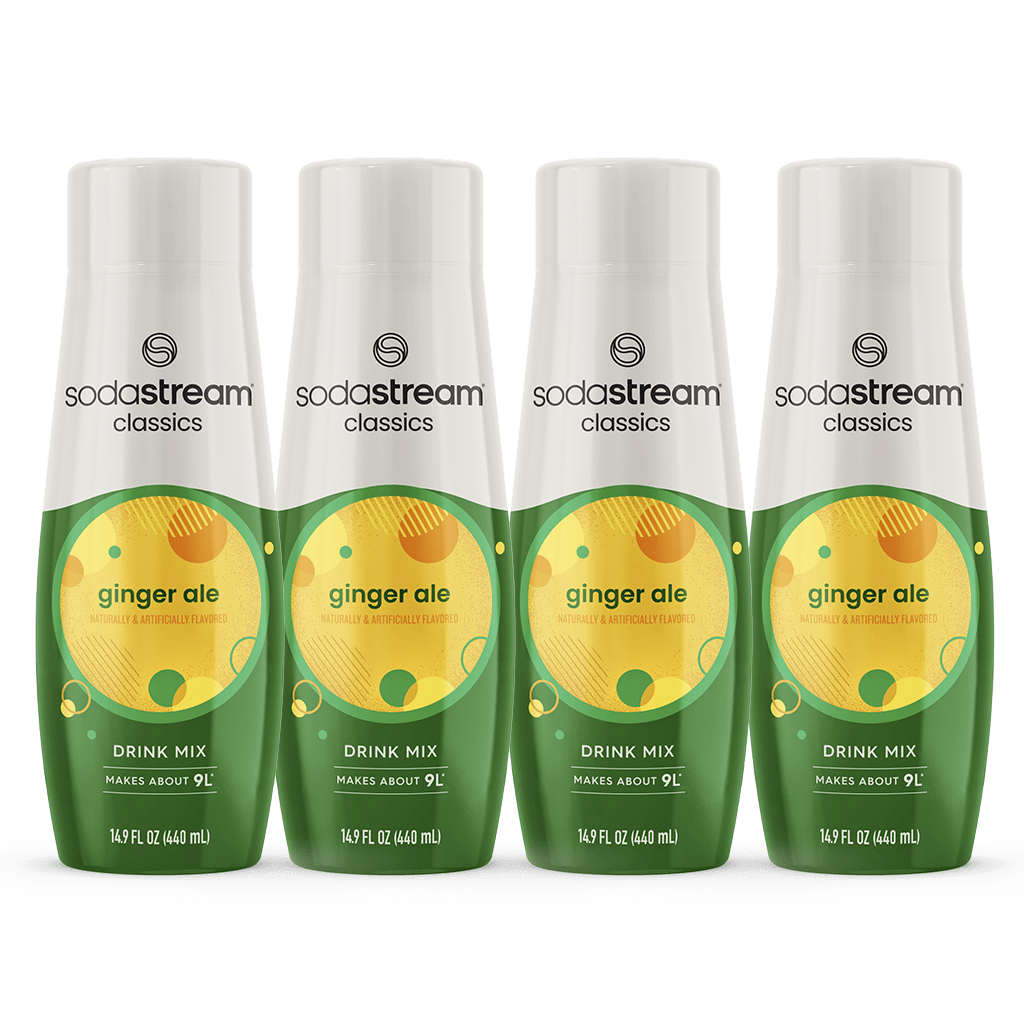 Sodastream Classics® Ginger Ale Drink Mix 4 Pack 440ml
