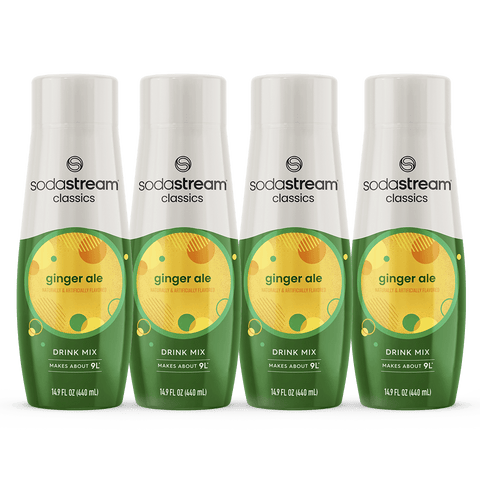 Sodastream Classics® Ginger Ale Drink Mix 4 Pack 440ml