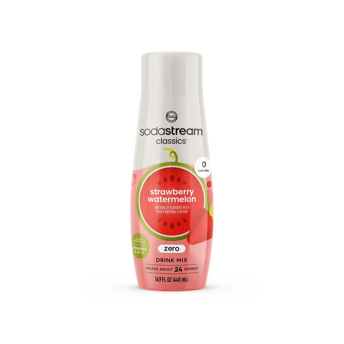Sodastream Classics® Strawberry & Watermelon Zero Sugar Drink Mix 440ml