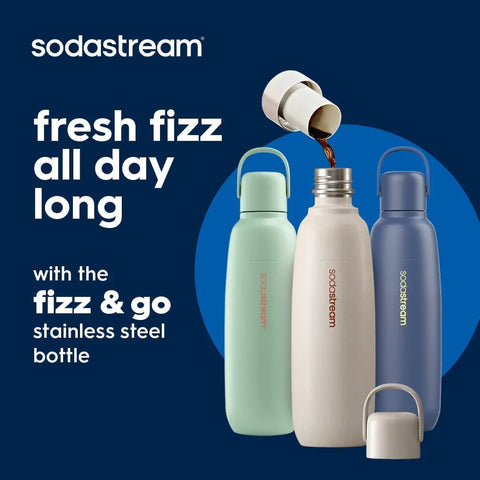Sodastream Fizz & Go™ Insulated Stainless Steel Bottle Mint 30.4 oz