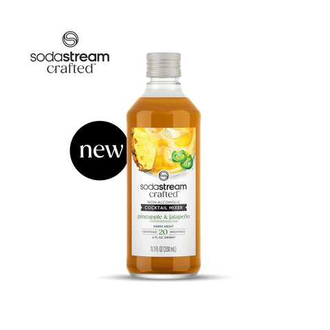 Sodastream Crafted® Mixers Pineapple & Jalapeño Cocktail Mixer 330ml