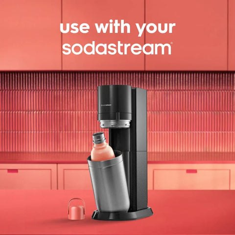 Sodastream Fizz & Go™ Insulated Stainless Steel Carbonating Bottle Papaya 30.4 oz