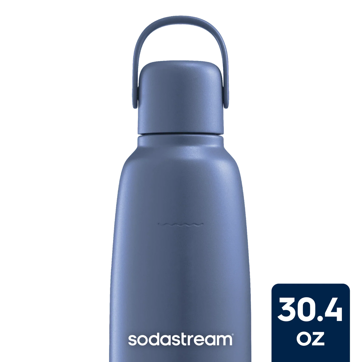 Sodastream Fizz & Go™ Insulated Stainless Steel Bottle Storm Blue 30.4 oz