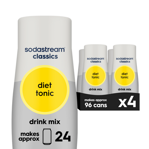 Sodastream Classics® Diet Tonic Drink Mix 4 Pack 440ml