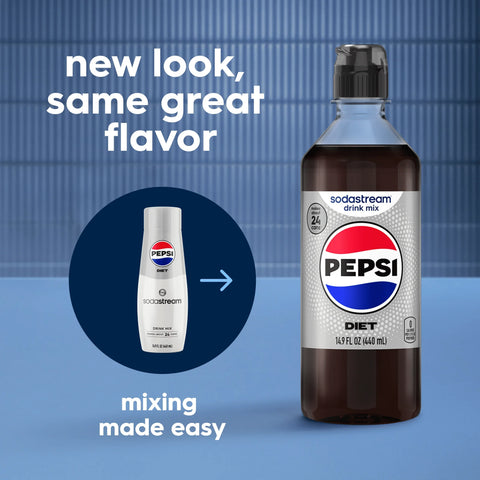 Sodastream Diet Pepsi Drink Mix 440ml