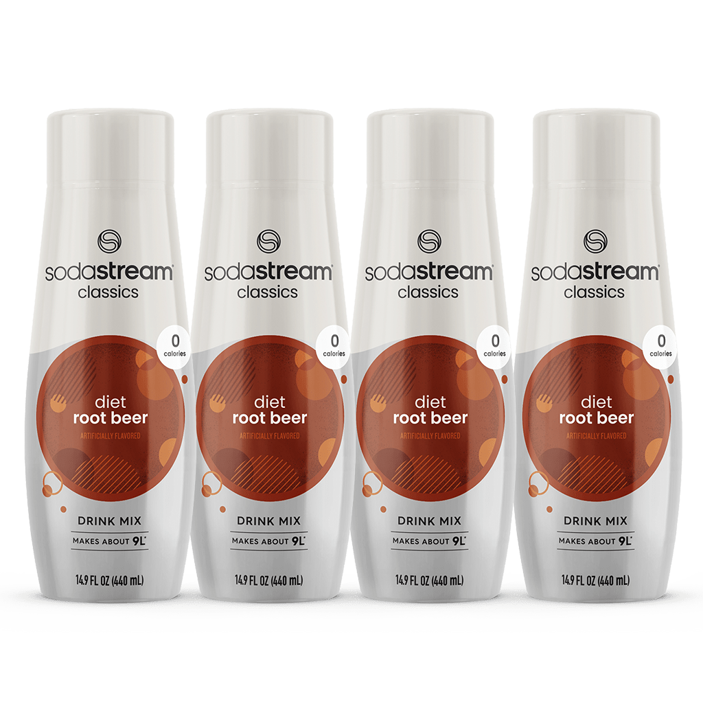 Sodastream Classics® Diet Root Beer Drink Mix 4 Pack 440ml