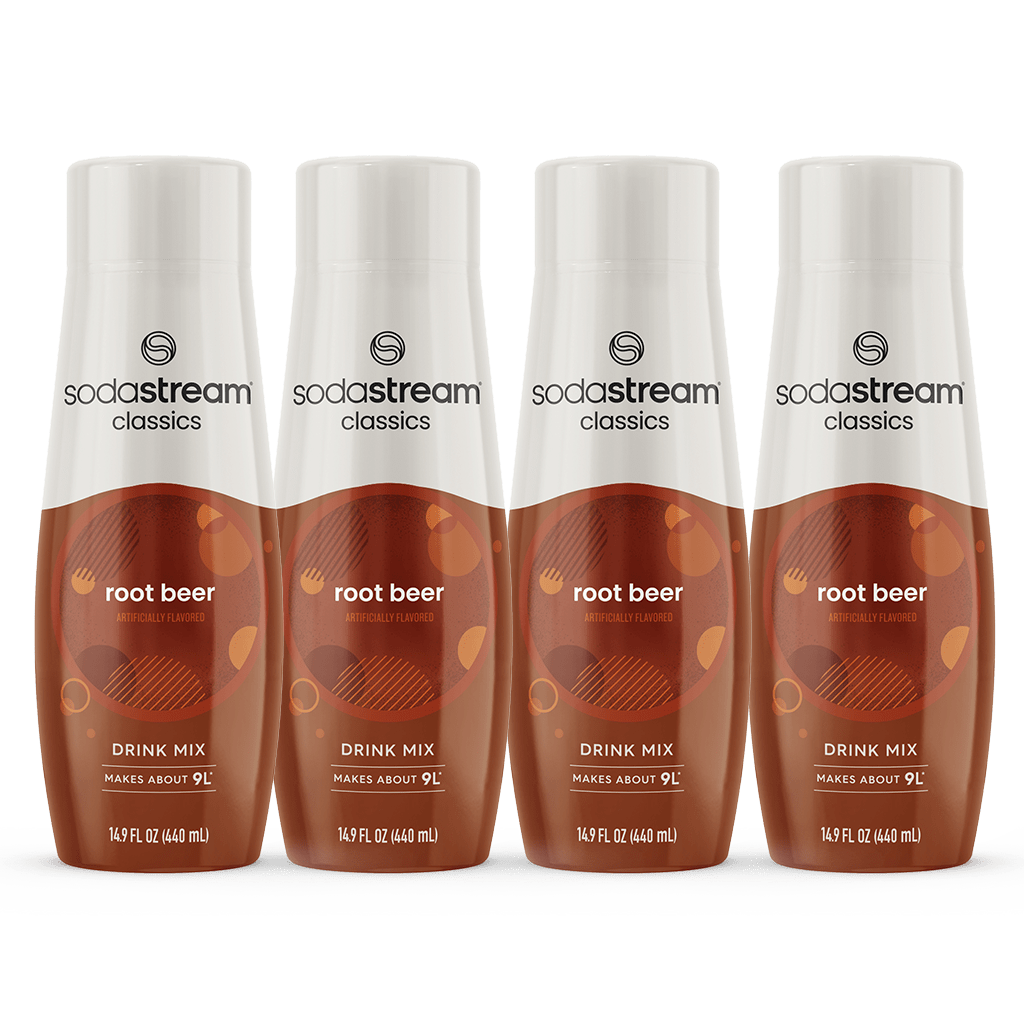 Sodastream Classics® Root Beer Drink Mix 4 Pack 440ml