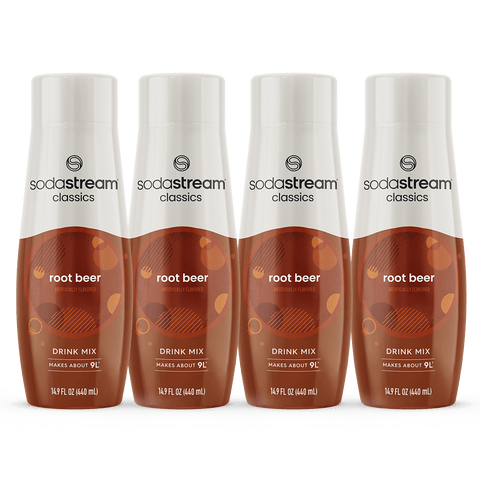 Sodastream Classics® Root Beer Drink Mix 4 Pack 440ml