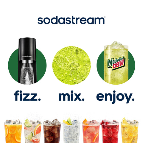 Sodastream MTN DEW Drink Mix 4 Pack 440ml