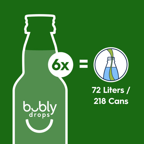 Sodastream bubly drops® Tropical Original Variety Natural Flavor Essence 6 Pack 40ml